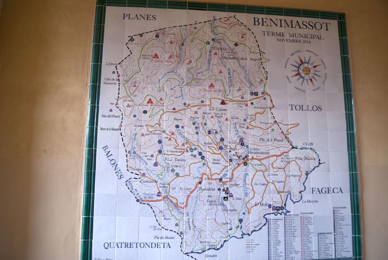 Hotel Rural Valhalla Benimassot Экстерьер фото